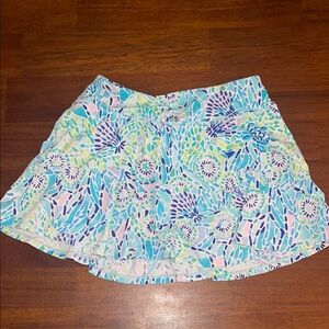 Lilly Pulitzer ladies Luxletic ladies Aila skort. Size XXS.  Blue Ibiza.